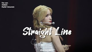 케플러 휴닝바히에 직캠 4K Straight Line Kep1er HUENING BAHIYYIH Kep1er Showcase Fan cam  240603 [upl. by Akeber769]