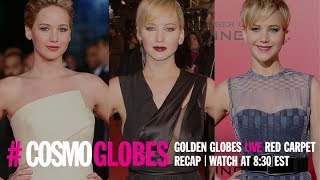 CosmoGlobes The Awards that Matter — A LIVE Golden Globes Red Carpet Recap by Cosmopolitancom [upl. by Leahcimauhsoj]