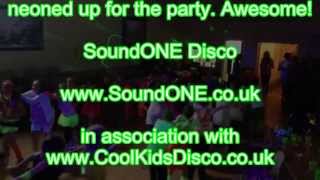 Cool Kids Disco 10th Birthday Neon Glow Party  Cornwall [upl. by Duma618]