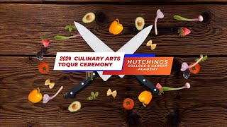 Hutchings 2024 Culinary Arts Toque Ceremony AM Session [upl. by Broida405]