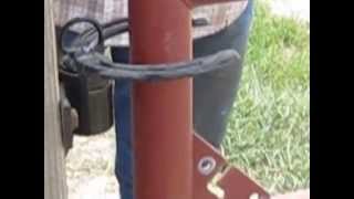 Twisted V Ranch Gate Latch [upl. by Anitnas50]