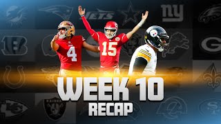 NFL Week 10 Recap Crazy Last Minute Finishes [upl. by Swisher]