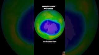 Ozone layer is healing itself science climatechange earth space ozone [upl. by Alpert]