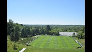 Réalisation dun terrain de football en gazon hybride  Clairefontaine 78  Timelapse [upl. by Yral]