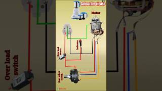 Mixer grinder wiring connection  Mixer grinder  Mixer grinder connection  Mixer grinder wiring [upl. by Tonjes]