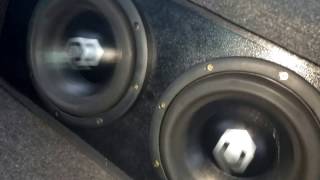 Sound Qubed HDS208s Hitting Hard and Low [upl. by Aletta]