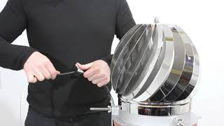 How to fit a rotating cowl Rotorvent chimney cowl fitting instructions [upl. by Sudhir]