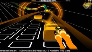 Brennan Heart  Illumination Reverze 2015 Anthem HD HQ Audiosurf [upl. by Odelet]