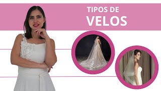 TIPOS DE VELOS DE NOVIA [upl. by Lahcear]