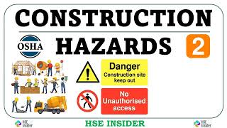 OSHA Construction Site Safety Hazard amp Risk – Part 2 [upl. by Nywrad687]