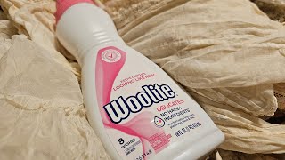 Aged Fabrics Using Woolite Liquid Laundry Detergent Delicates [upl. by Nabal119]