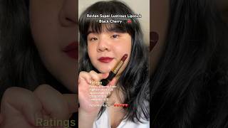 Dupe for Clinique Black Honey 👀 Revlon Super Lustrous Lipstick  Black Cherry 🖤🍒 [upl. by Pickens]