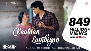 Raataan Lambiyan – Official Audio  Shershaah  Sidharth – Kiara  Tanishk B Jubin Nautiyal Asees [upl. by Niroc]