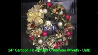 Artificial Christmas Wreath Ideas For Celebrate The Holiday Cheer [upl. by Regdirb]