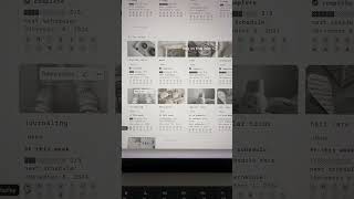 Notion glowup diary template🫧🤍 [upl. by Hintze]