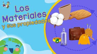 Los Materiales y sus Propiedades Video Educativo para Niños [upl. by Yralam432]