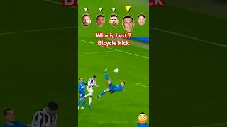 Who is best bicycle kicks 🤯 ronaldo football messi bicyclekick shorts shortsfeed ytshorts [upl. by Niuqram]