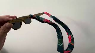 Ukes Sunglass Strap Glasses Strap with Floating Neoprene Material Review [upl. by Kathrine]