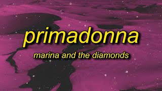 MARINA  PRIMADONNA nightcore Lyrics  i really dont know why its such a big deal though [upl. by Trilby]