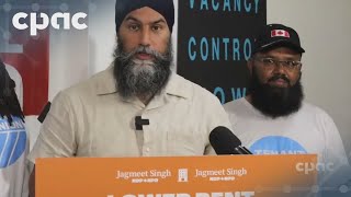 Jagmeet Singh discusses rental costs condemns Trump assassination attempt – July 15 2024 [upl. by Sinclare]