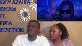 Iggy Azalea  Kream ft Tyga  REACTION [upl. by Nymsaj852]