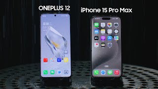 ONEPLUS 12 IP65  Water Touch Test vs iPhone 15 Pro Max [upl. by Rani]