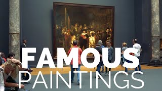 12 Most Famous Paintings of all Time [upl. by Asseram391]