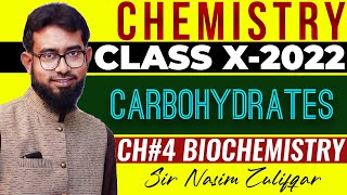 X Chem New Book  CH4  Biochemistry  Carbohydrates [upl. by Adihaj]