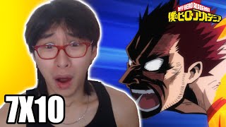 ENDEAVOR VS ALL FOR ONE My Hero Academia 7x10 REACTION [upl. by Iden640]