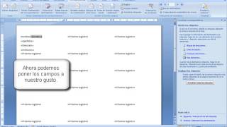 Como hacer etiquetas en word [upl. by Siger]