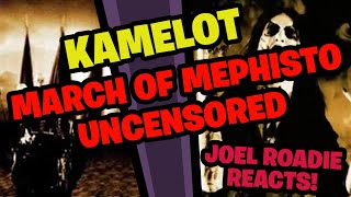 Kamelot  March of Mephisto Uncensored Version  Roadie Reacts [upl. by Boleyn]