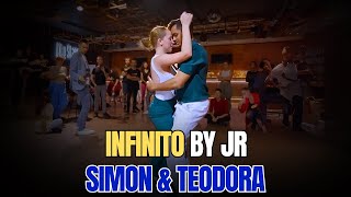 Simon amp Teodora  Infinito by JR  Bachata Demo At Te Amo Sofia Bachata Festival 2024 [upl. by Aicilehp]