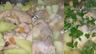 🔴COOKING TINOLANG MANOK  Lhen Mix Vlog [upl. by Kimmi51]