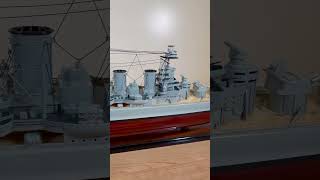 HMS Hood Battlecruiser Model shorts [upl. by Chainey]