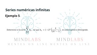 Series numéricas infinitas Ejemplo 5 [upl. by Steel]