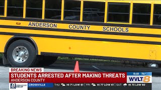 At least 15 students arrested in East Tennessee following school threats [upl. by Seessel170]