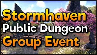 Stormhaven Public Dungeon Bonesnap Ruins  The Eternal One Group Event [upl. by Childers868]