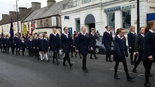 Kilkeel Remembrance Parade 11th Nov 2018 [upl. by Ddat]