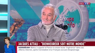 quotLa situation telle quelle se projette pour 2029 est catastrophiquequot prévoit Jacques Attali [upl. by Joris298]