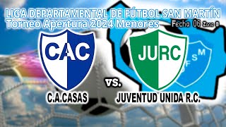 240511 TLDFSM Apertura F06 9naDiv  CACasas vs Juventud Unida RC [upl. by Nomelc]