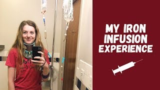 My Iron Infusion Experience For Ferritin Deficiency 💉 [upl. by Short]