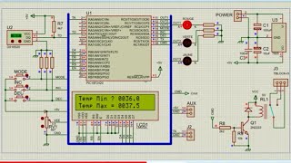 Compile Des Projets de Simulations Proteus 8 entre 2022  2023 [upl. by Erlene]