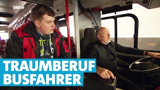 Ausbildung zum Busfahrer ohne Abschluss  SWR  Landesschau RheinlandPfalz [upl. by Ihskaneem]