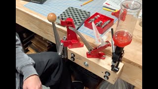 Reloading basics with Lee Press and Dies [upl. by Neysa]