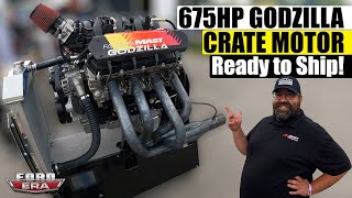 675HP Godzilla Crate Motor from Mast Motorsports  Ford Era [upl. by Ornstead]