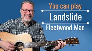 How To Play Landslide by Fleetwood Mac  Acoustic Guitar Lesson [upl. by Airotel]