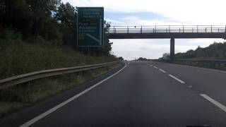 UK Motorways  A14 Thrapston west to east [upl. by Adelaja]