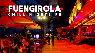 Fuengirola Nightlife Evening Walk May 2021 Costa del Sol  Málaga Spain 4K 60fps [upl. by Davidde321]