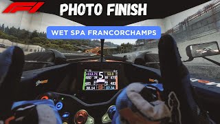 F1 IMMERSIVE RACE  MAX VERSTAPPEN AT SPA  DRIVERS EYE POV  NO HUD  TRIPLE SCREENS [upl. by Henig]