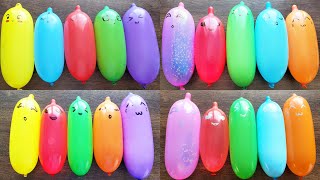 Making Slime with Funny Balloons  Satisfying Slime video [upl. by Eseilenna]